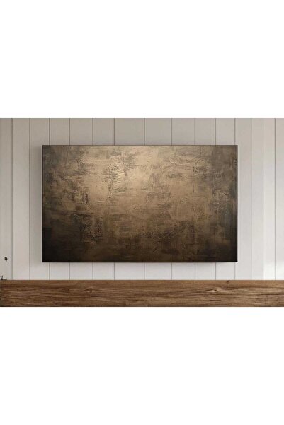 NinaStore Modern keten soyut tablo çerçeveli TV duvar sanatı, yüksek kaliteli...