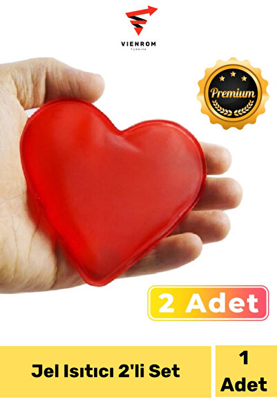 Vienrom #ElIsıtıcısı Sihirli Jel Isıtıcı Torba El Isıtıcısı 2'li Set Kalpli Ş...