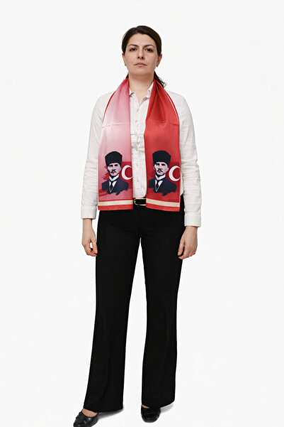 moda nokta Ataturk Silhouette and Signed Etol Model Neck Etol