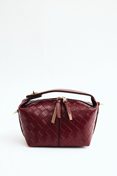 EBROU Burgundy Women's Bag Crossbody Shoulder and Hand Bag Archi