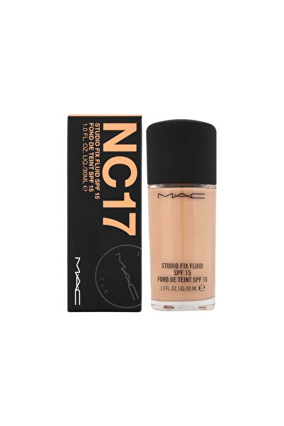 MAC Cosmetics Studio Fix Fluid SPF 15 24HR Matte Foundation + Oil Control - NC17