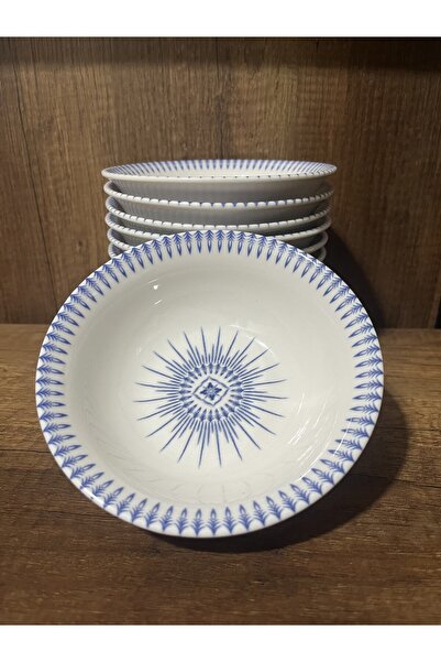 Güral وعاء حساء من البورسلين من هازال مقاس 14 سم (صغير) - 12 قطعة