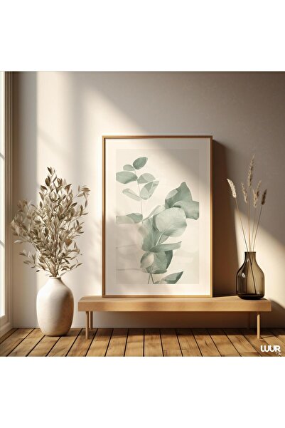 NinaStore Okaliptüs Duvar Sanatı Yazdırılabilir Modern Botanik Poster Adaçayı...