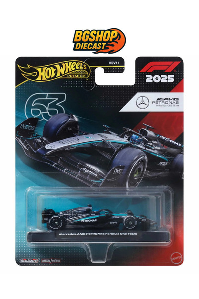 HOT WHEELS Premium Formula 1 Mercedes Amg Petronas Formula One Team