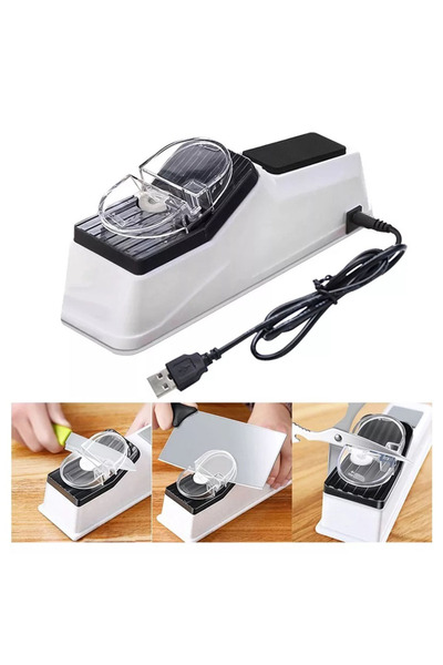 Rabelix Online Marketing Usb Girişli Elektirkli Bıçak Satır Bileme Makinesi Ç...