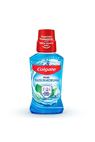 Colgate Plax Tazelik ve Koruma Ağız Bakım Suyu Nane Ferahlığı 500 ml