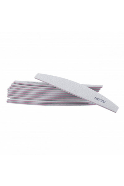 Pink Nails Set of 10 Half-Moon Nail Files MollyLac 180/180