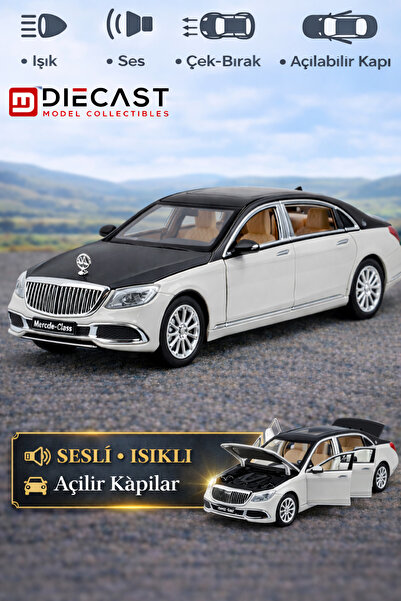 YILDIRIM OYUNCAK Die Cast Sound and Lighted Door Opening Pull and Drop Merced...