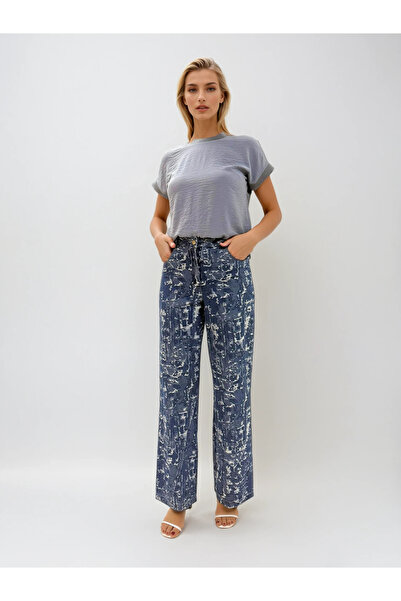 MASCARA Tasseled Wide Leg Jeans 3116