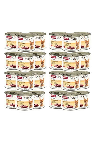 Other ANIMONDA Carny Kitten poultry cocktail Wet food for kittens 24x200g