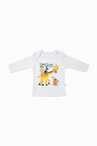 Shifre Baby Long Sleeve Printed Body T-Shirt 100% Cotton