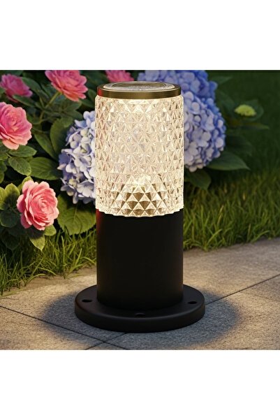 HAMER أعمدة إنارة خارجية 23 سم تضيف جمالاً لمساحاتك الخارجية.