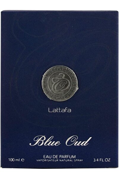 Lataffa Blue Oud Eau de Parfum, Opulent Collection, Marine Bergamot Black Pep...