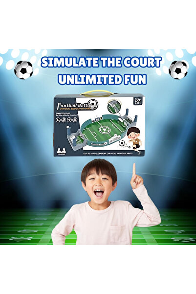 Generic Football Battle Physical Education Game, Tabletop Soccer Game with Sc...