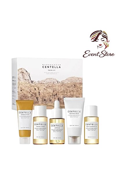 Skin1004 Madagascar Centella Travel Kit, Box of 5 Pieces, Complete Calming Ro...