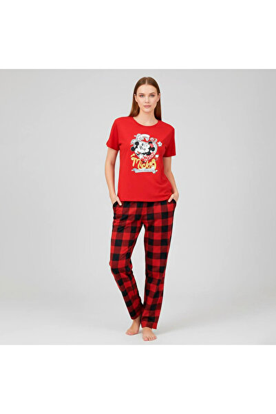 levanapajamas Levana Cartoon Pajamas - Red Check