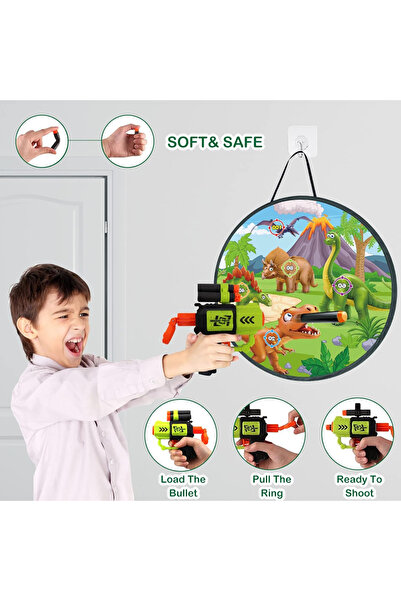 Generic Kids Shooting Toy Soft Dart Blaster Game – Fun Target Shooting Toy wi...