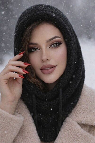 ZRN AKSESUAR بلاكلافا عصرية وأنيقة باللون الأسود، أنيقة للغاية وذات جودة ممتا...