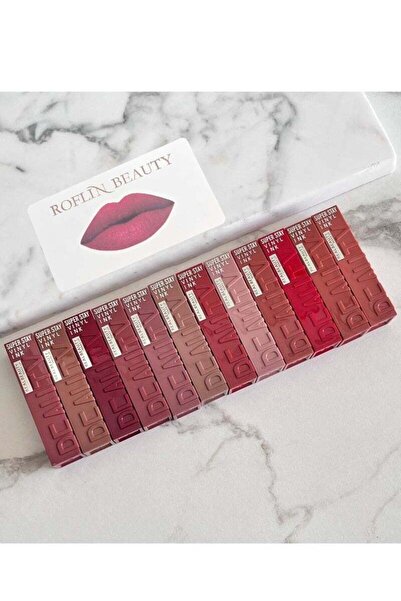 ROFLIN BEAUTY أحمر شفاه 12 لونًا فريدًا