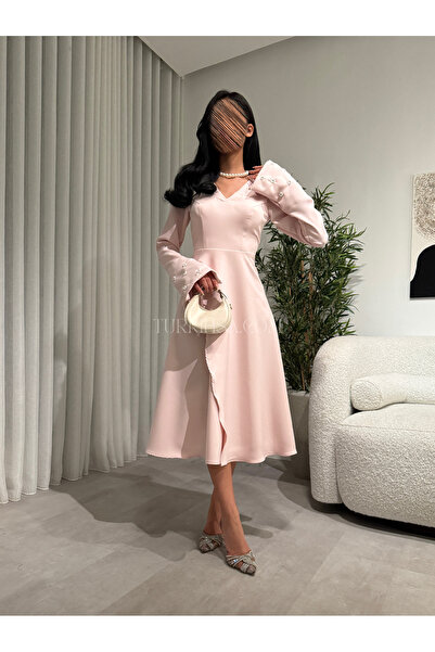 TURKIH Rose midi dress