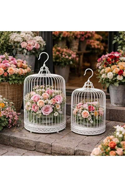 SPR اقفاص حديد ابيض White Iron Cages