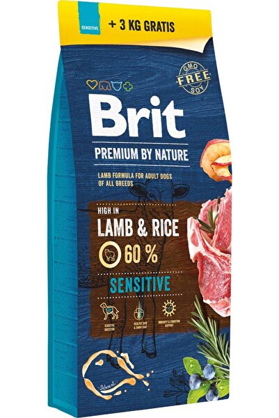 Other Hrană uscată pentru câini BRIT Premium By Nature cu miel sensibil 15 kg...