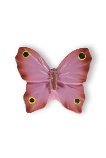 Siro Plastic Button (Children's Furniture) - Pink Butterfly