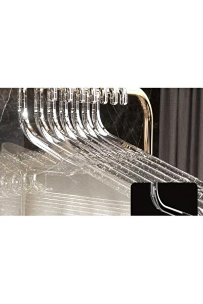 OEMN Umerașe transparente din plastic - Set de 6 42x20cm