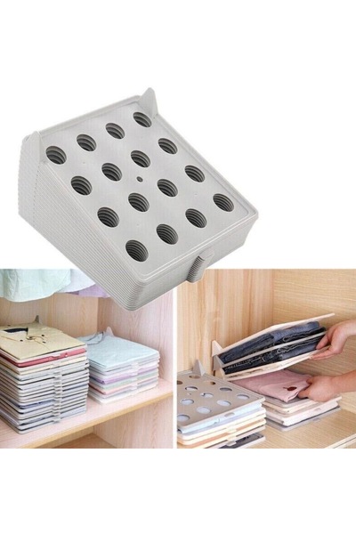 HOME CREATION Home Cretion T-shirt organizer - set of 10 pieces