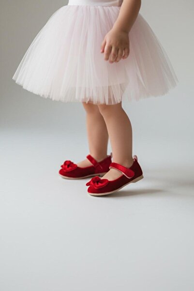 PARLAVERA KIZ ÇOCUK FİYONKLU BABET