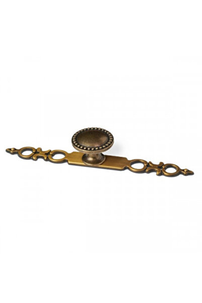 Siro Button with Sild 1351 - Antique Bronze