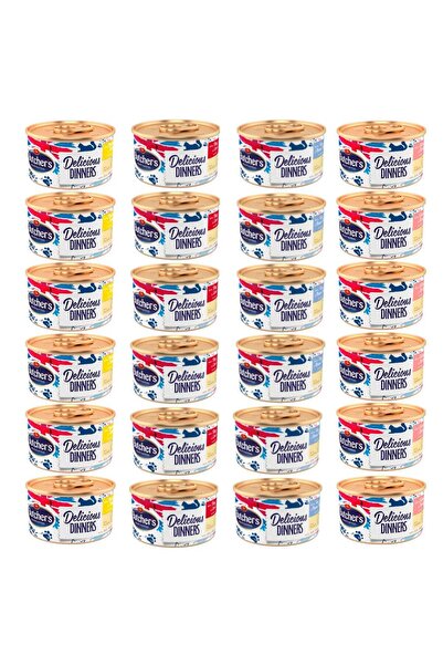 Other BUTCHER'S Delicious Dinners Cat MIX SMAKÓW - mokra karma dla kota w for...