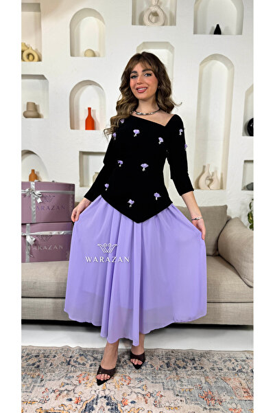 Warazan Soft dress with crystals