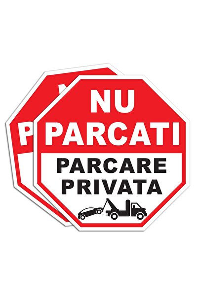 Generic (Unbranded) Set semne de avertizare reflectorizante - 2 panouri PVC 3...