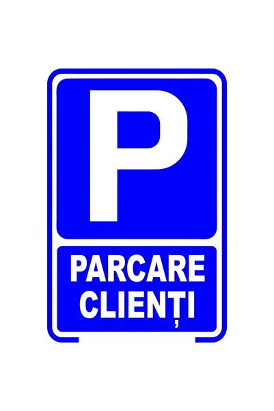 Generic (Unbranded) Indicator reflectorizant pentru parcare, PVC, 20x30 cm