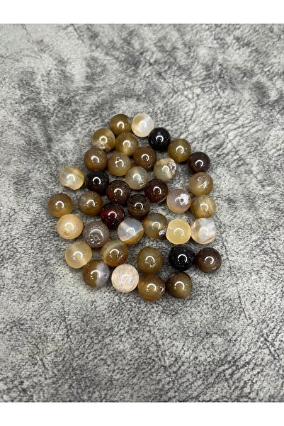 Mos Tespih 10mm 1 bucată piatră de agat mărgele din piatră naturală mărgele b...