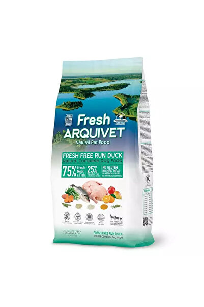 Other Hrană semi-umedă ARQUIVET FRESH pentru câini cu rață/pește 10 kg