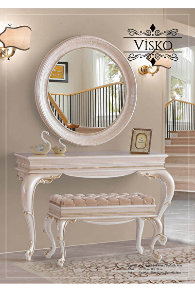 Dekordelisi Antik Avantgarde Luxury Mobilya Visko Dresuar Takım Poliüretan Do...