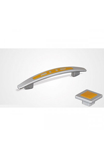 Sedef Mâner din plastic 96 mm A 001 Crom / Stejar