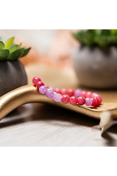 Ezera Elastic Bracelet with Semi-Precious Stones for Girls Namya