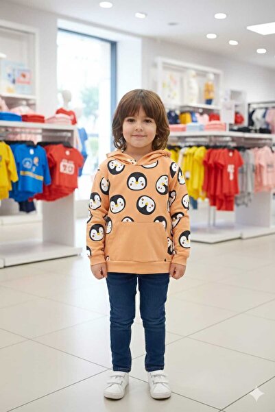 Yağmur Giyim Dıvonette 2İp Unisex Kids Sweat tricou 2-5 ani 32652