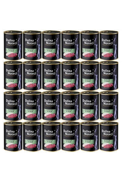 Other DOLINA NOTECI Premium Bogata w gęś - mokra karma dla kota - 24x400g