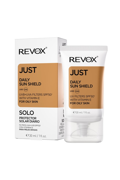 Revox Sunscreen for oily skin SPF 50+ Daily Sun Shield Just Revox, 30 ml