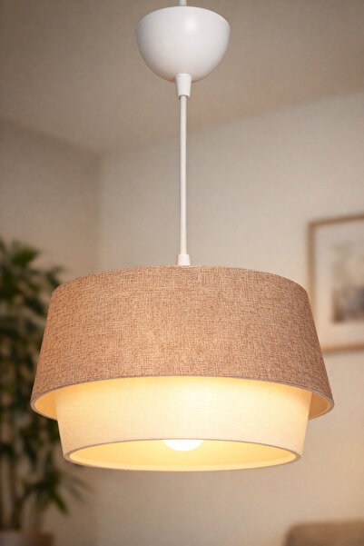 EvLight Milano Bej Sarkıt Yatak Odası Çocuk Odası Avize