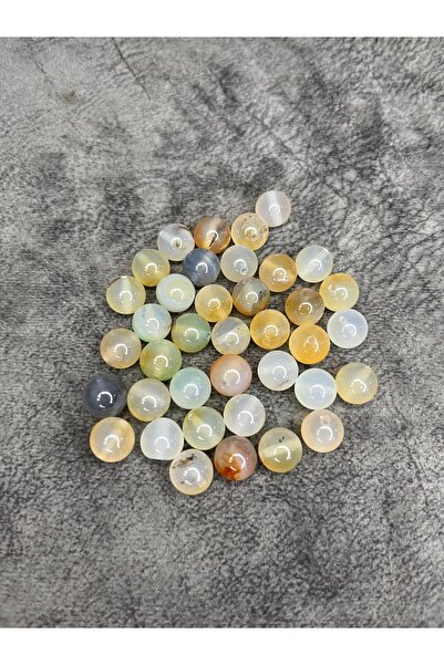 Mos Tespih 10mm 1 bucată mărgele din piatră naturală de agat Mărgele pentru b...