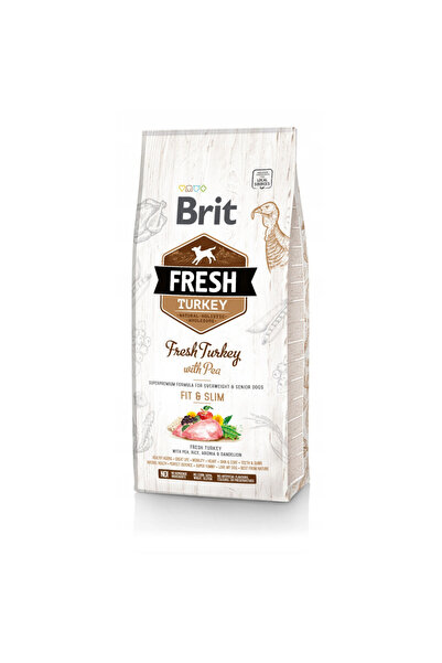 Other Hrană uscată pentru câini Brit Fresh Curcan cu Mazăre Light Fit & Slim ...