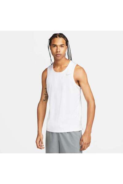 Nike Ανδρικό αμάνικο μπλουζάκι Dri-FIT για τρέξιμο Miler - L