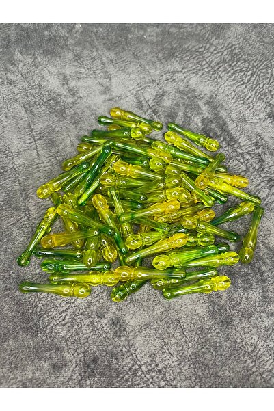 Mos Tespih 10 Adet Yeşil Plastik Tesbih İmame Aparatı