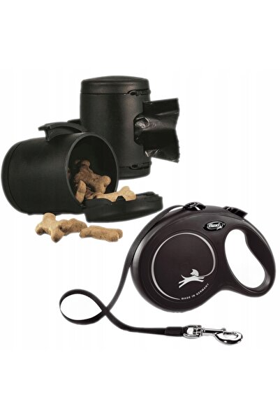 Other Flexi Smycz automatyczna New Classic 8m - 50kg + Multi Box Pojemnik Sma...