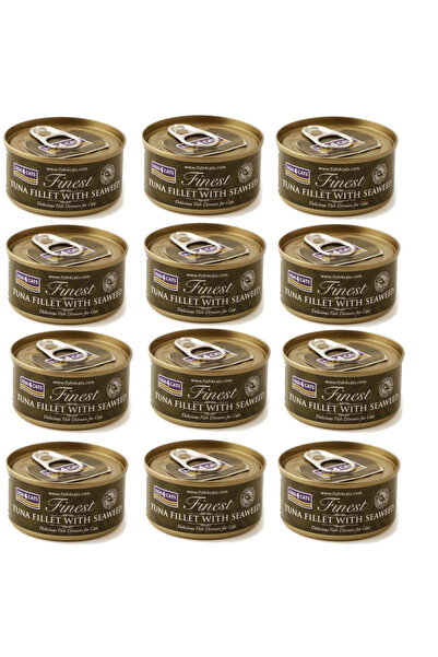 Other FISH4CATS Filet tuńczyka z algami - mokra karma dla kota - 12x70g